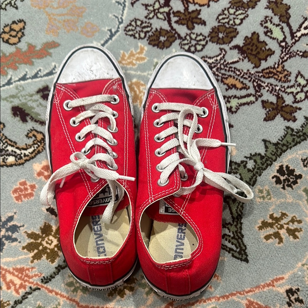 Converse Red Sneakers